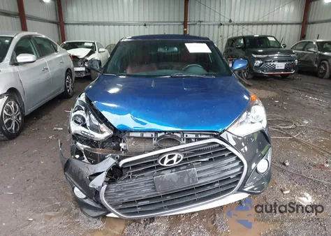 2016 Hyundai Veloster Turbo R-Spec from USA, damaged, VIN KMHTC6AE0GU257983